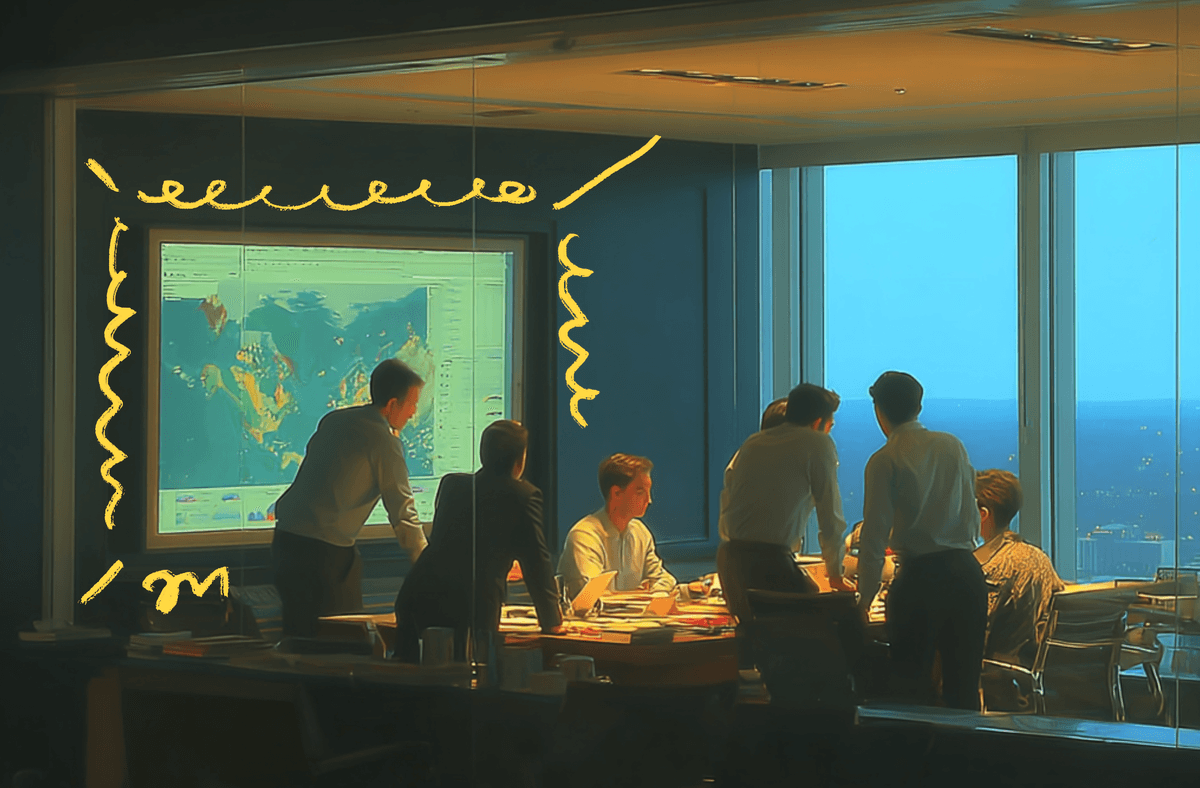 KPI dashboard display