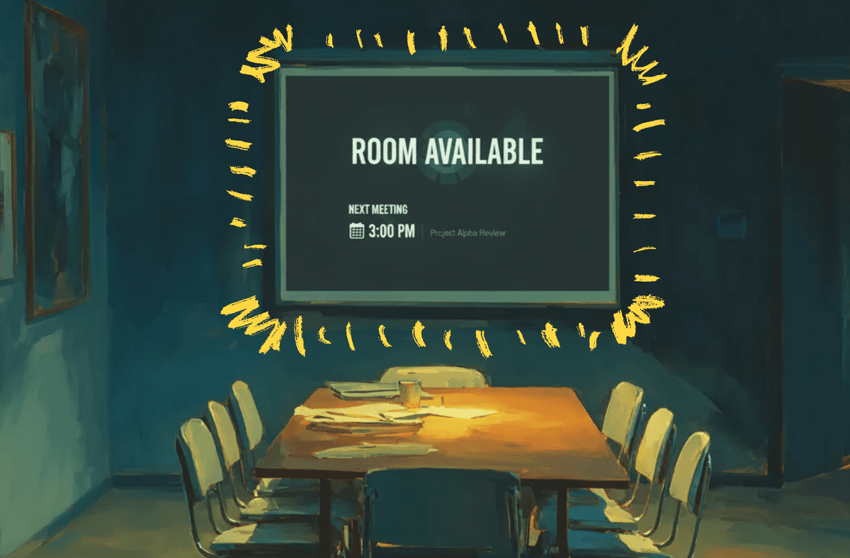 Meeting room display