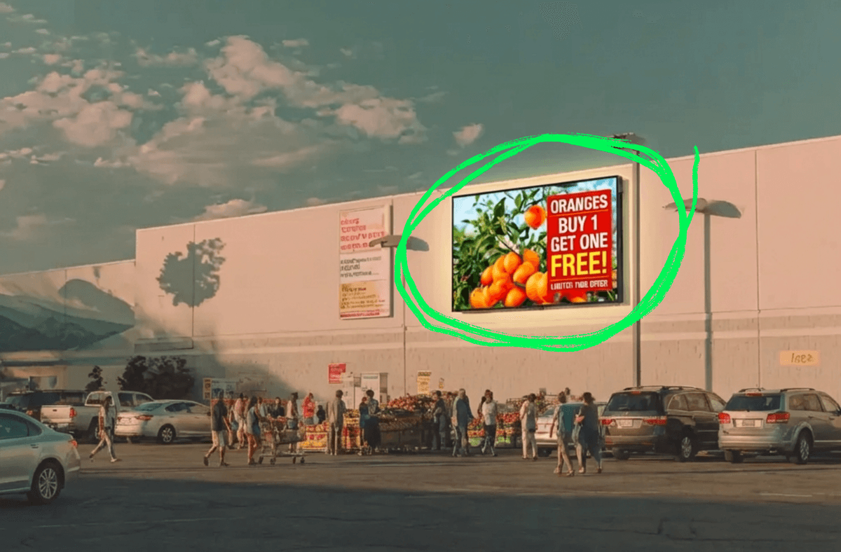 Digital window display