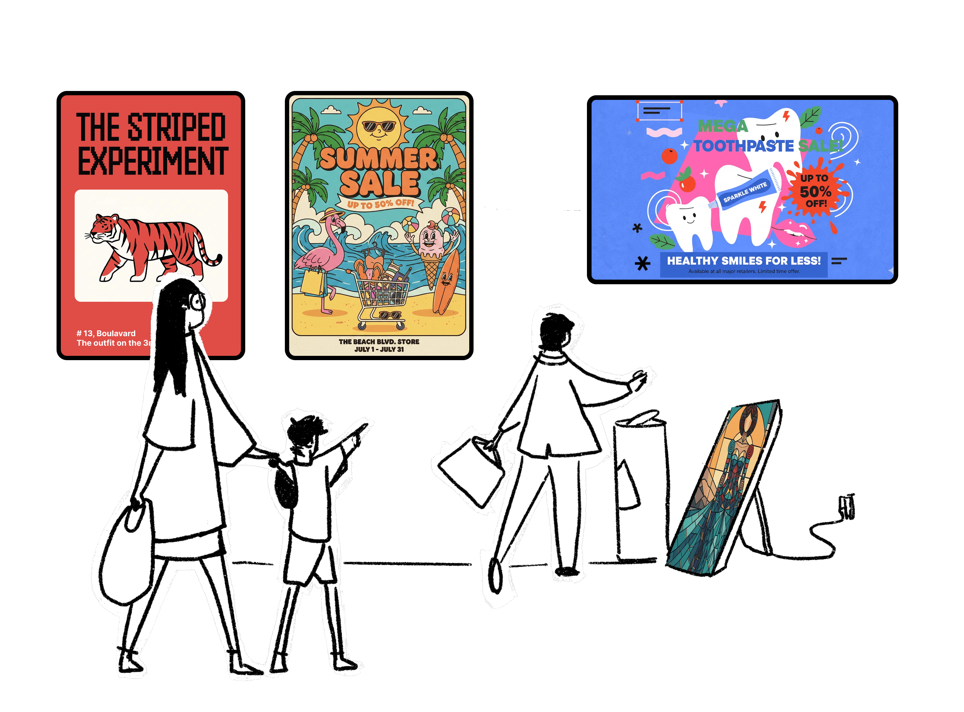 Advertising Digital Signage Display